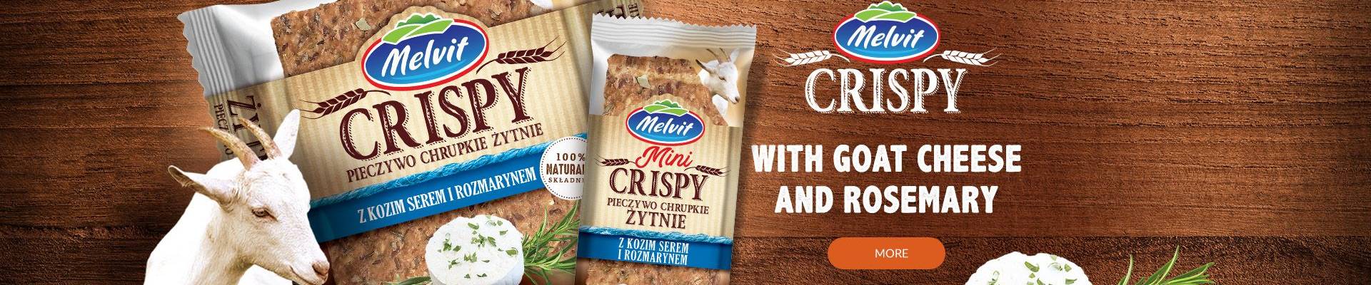 Хрустящие хлебцы Crispy