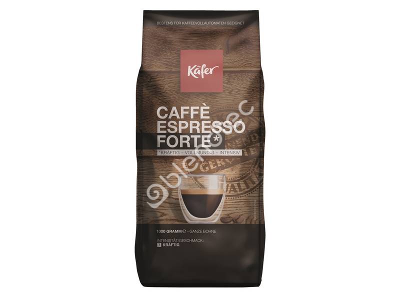 Кофе натуральный жареный в зернах Kafer Caffe Espresso Forte (1 кг)