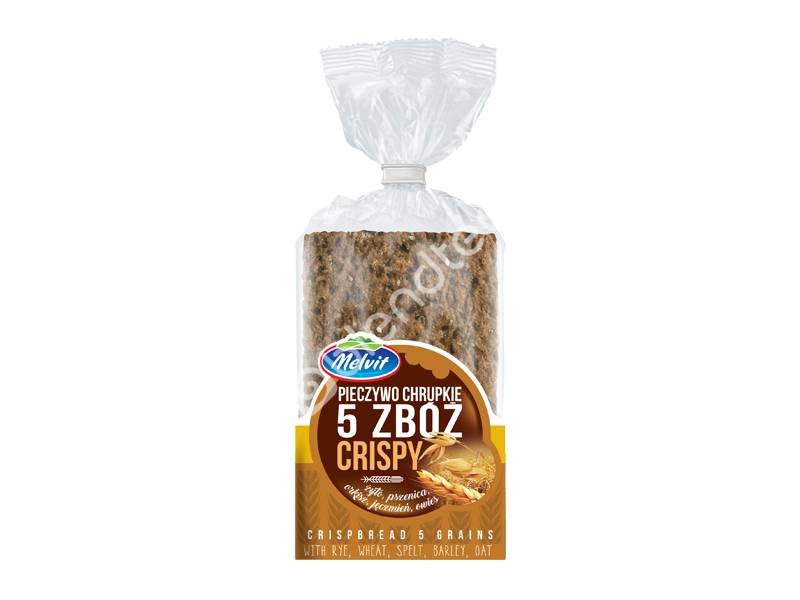 Хрустящие хлебцы Cripsy из 5 злаков (130 г)